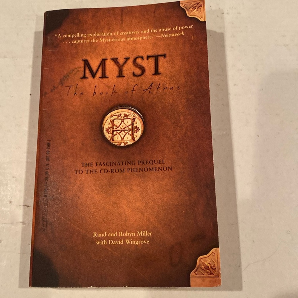 “Myst, the Book of Atrus,” Paperback